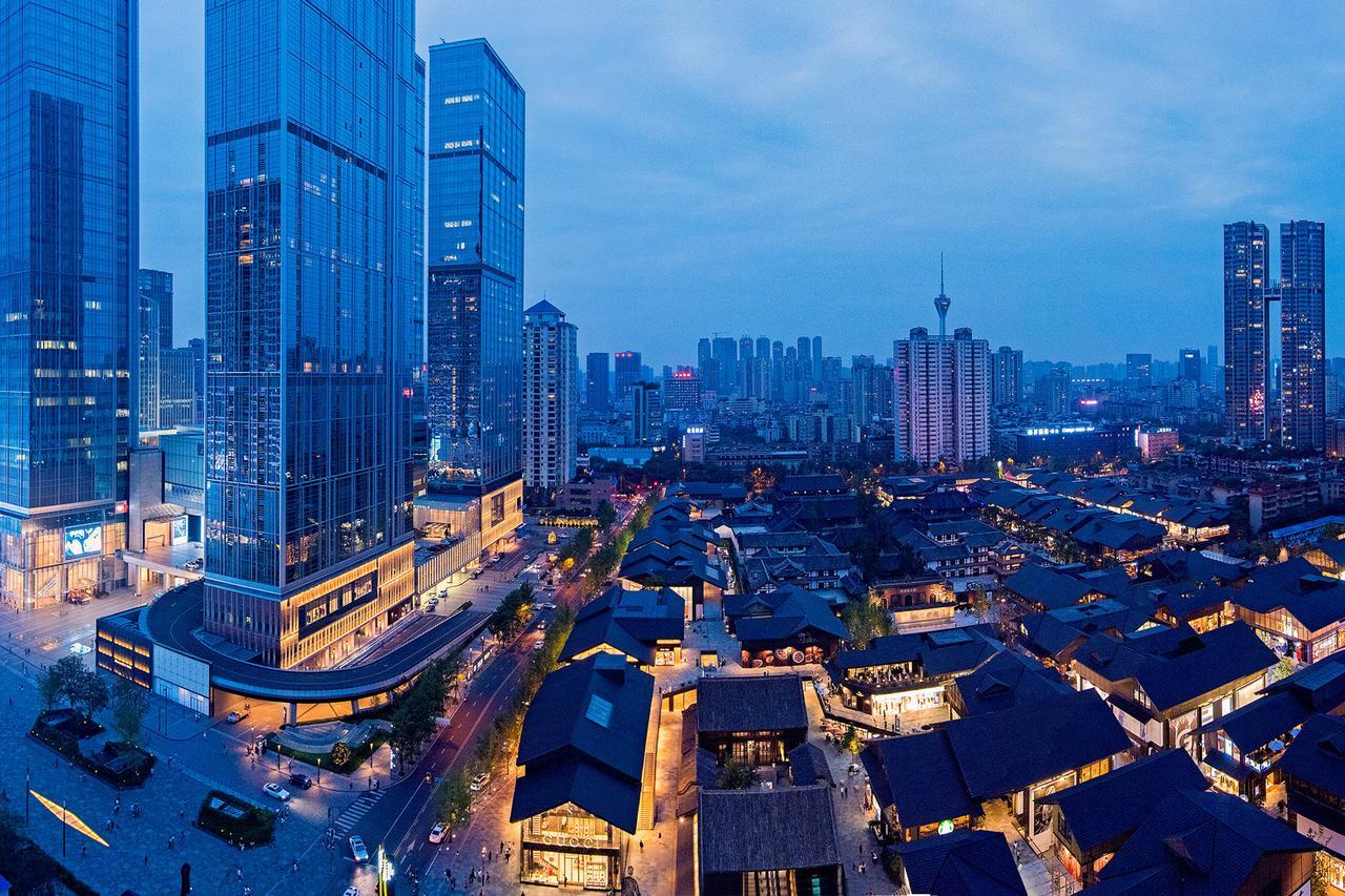 Chengdu Cloud Service Apartment Chunxi Taikoo Branch Екстериор снимка