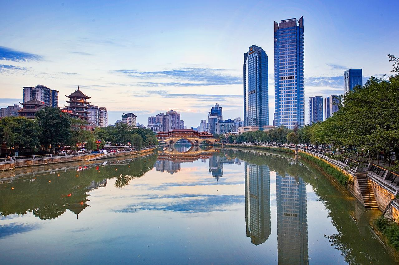 Chengdu Cloud Service Apartment Chunxi Taikoo Branch Екстериор снимка