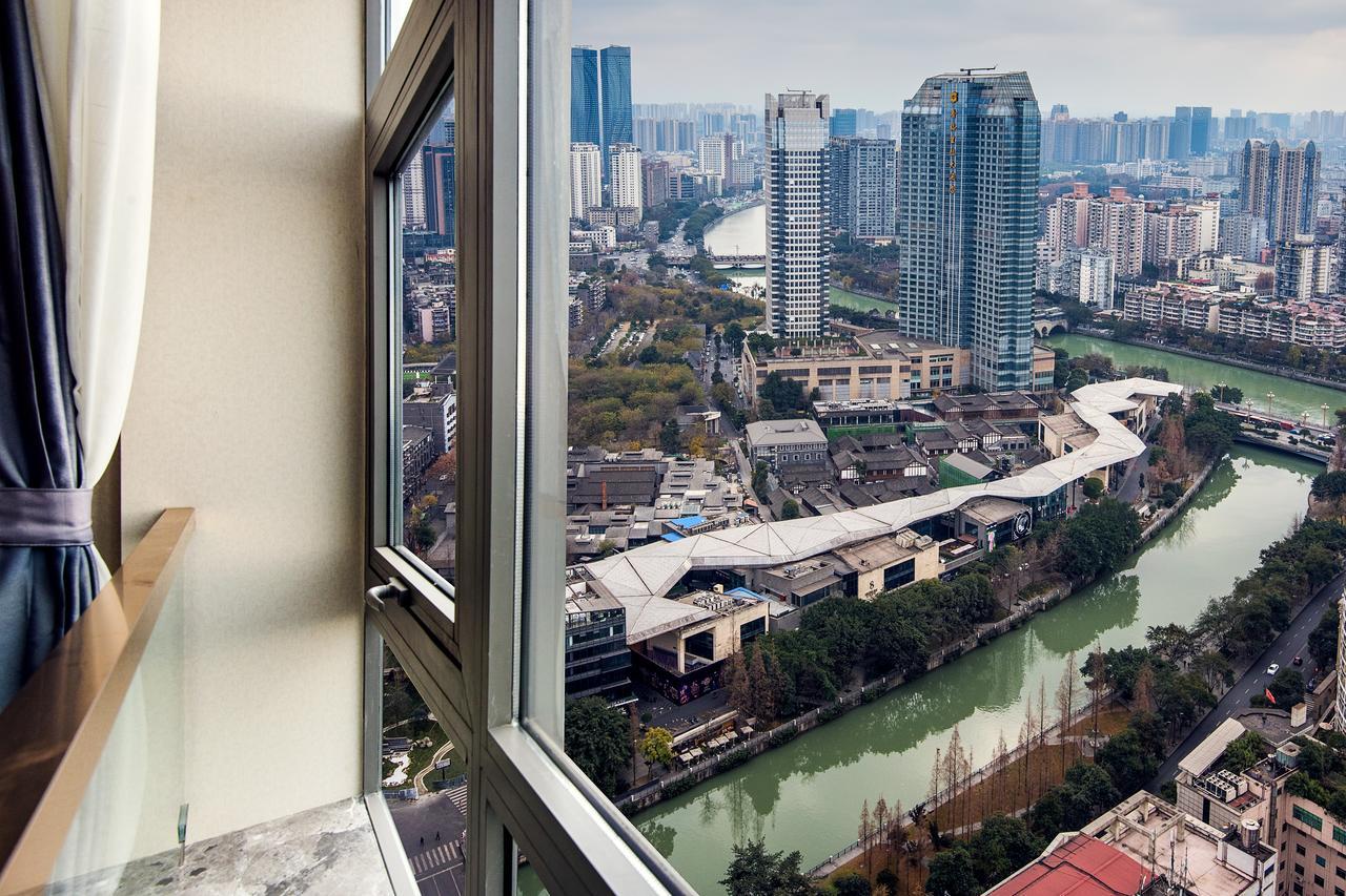 Chengdu Cloud Service Apartment Chunxi Taikoo Branch Екстериор снимка