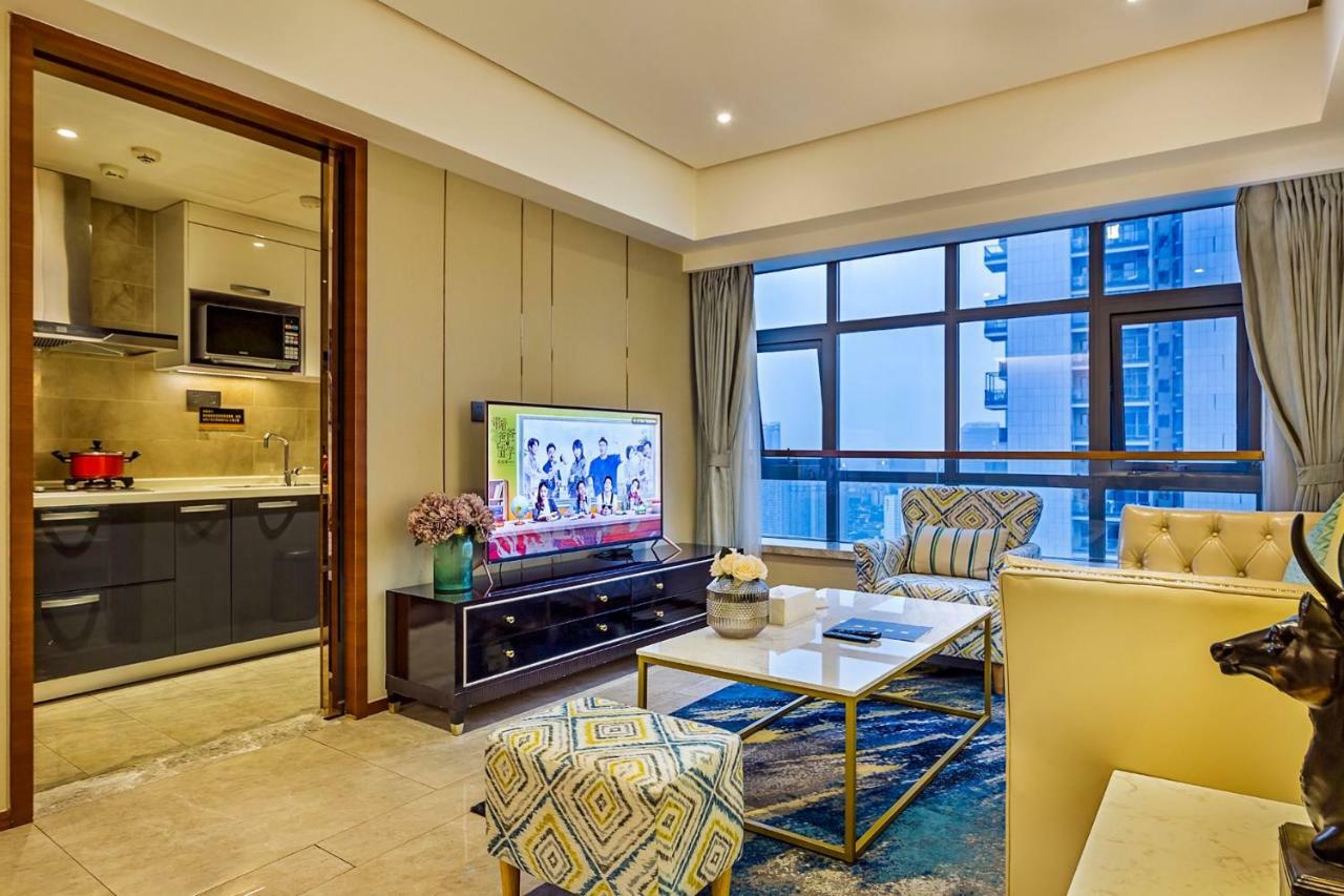 Chengdu Cloud Service Apartment Chunxi Taikoo Branch Екстериор снимка